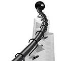 Jolof Store Curved Shower Rod – Adjustable 112-180cm Rust-Resistant Black