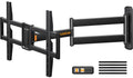 Perlegear Corner TV Wall Bracket | 32-75 Inch Long Reach Swivel Mount