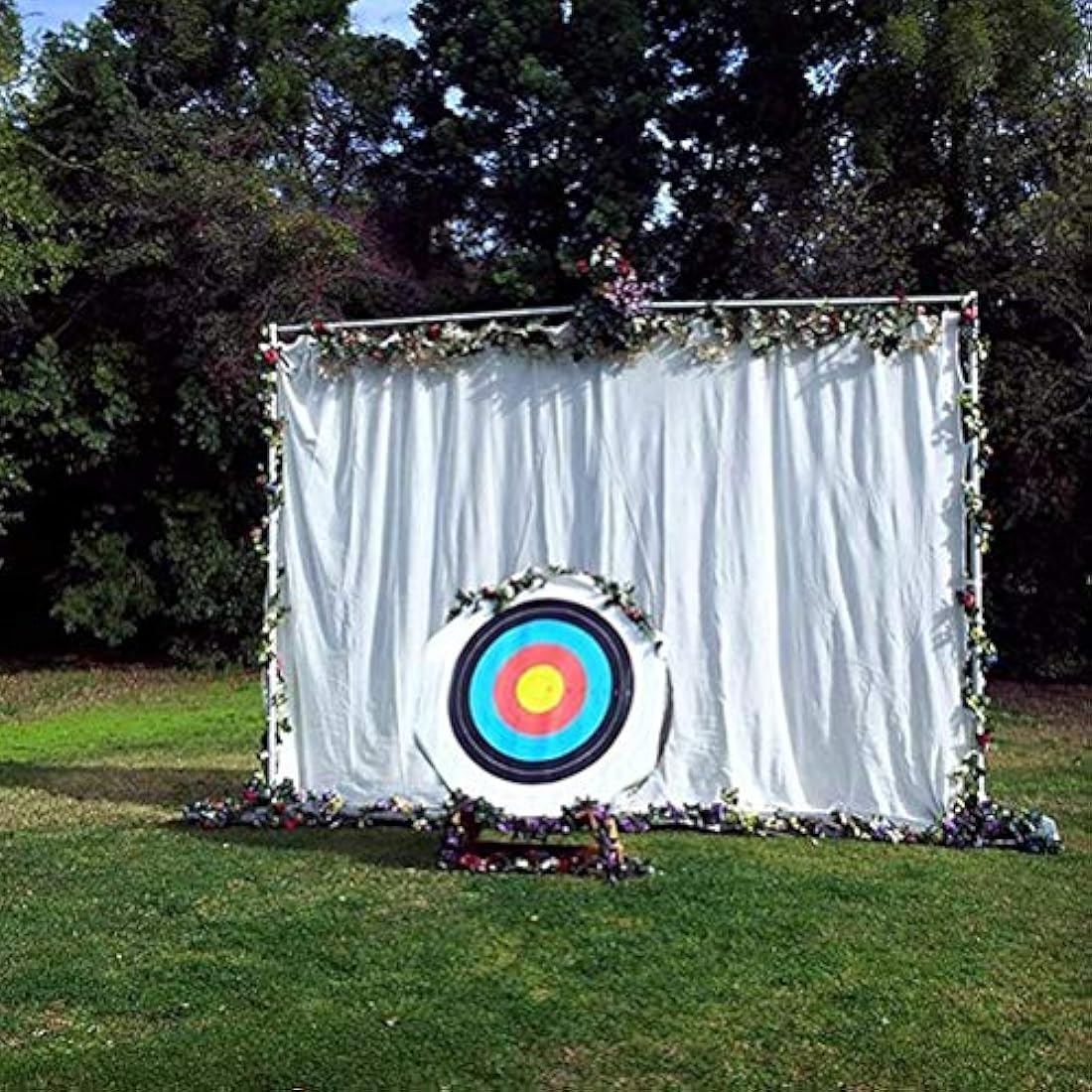 Aoneky Heavy Duty Archery Target Backstop Netting - 2mm Fiber Cloth