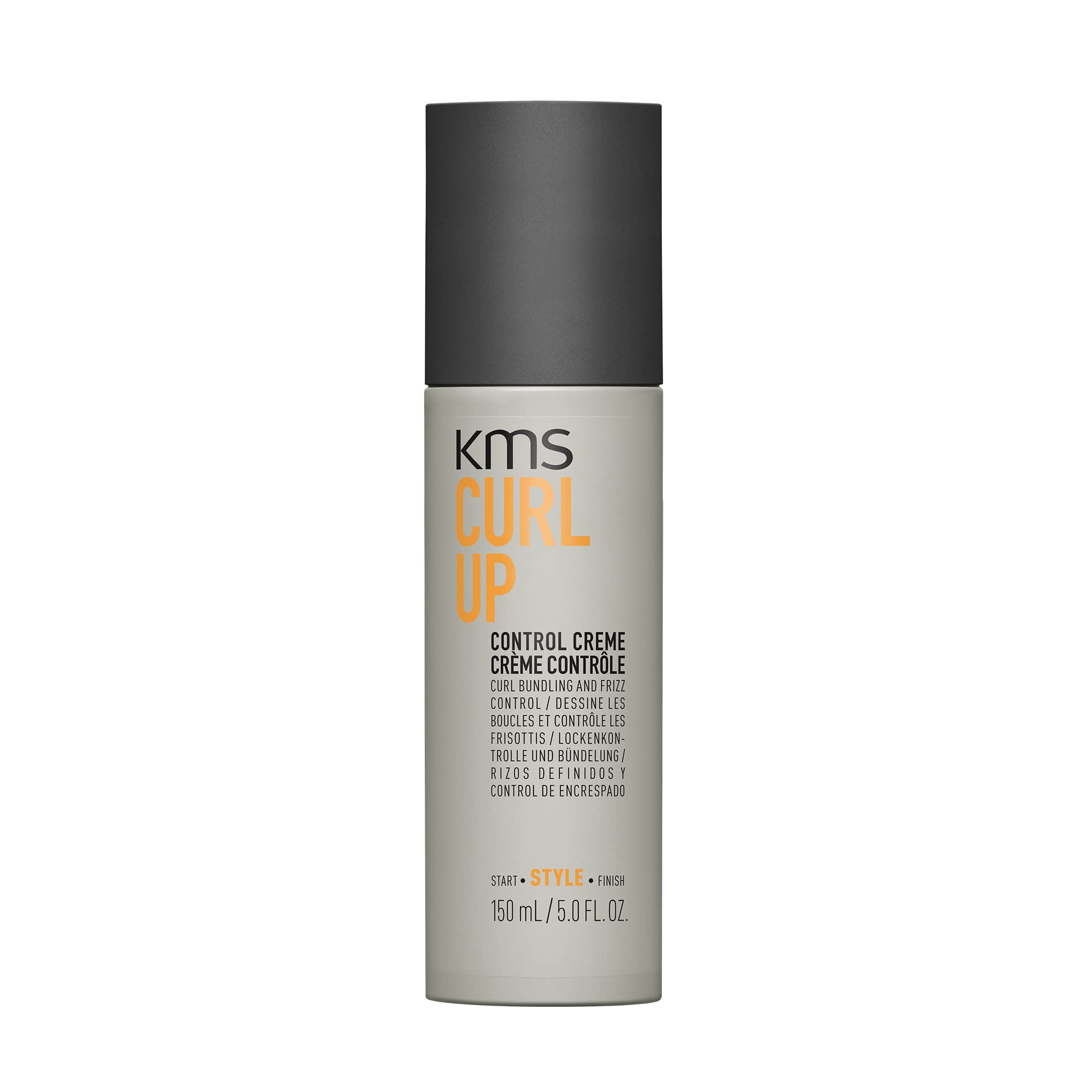 KMS Curl Up Control Cream – 72H Frizz Control & Curl Shaping, 150ml