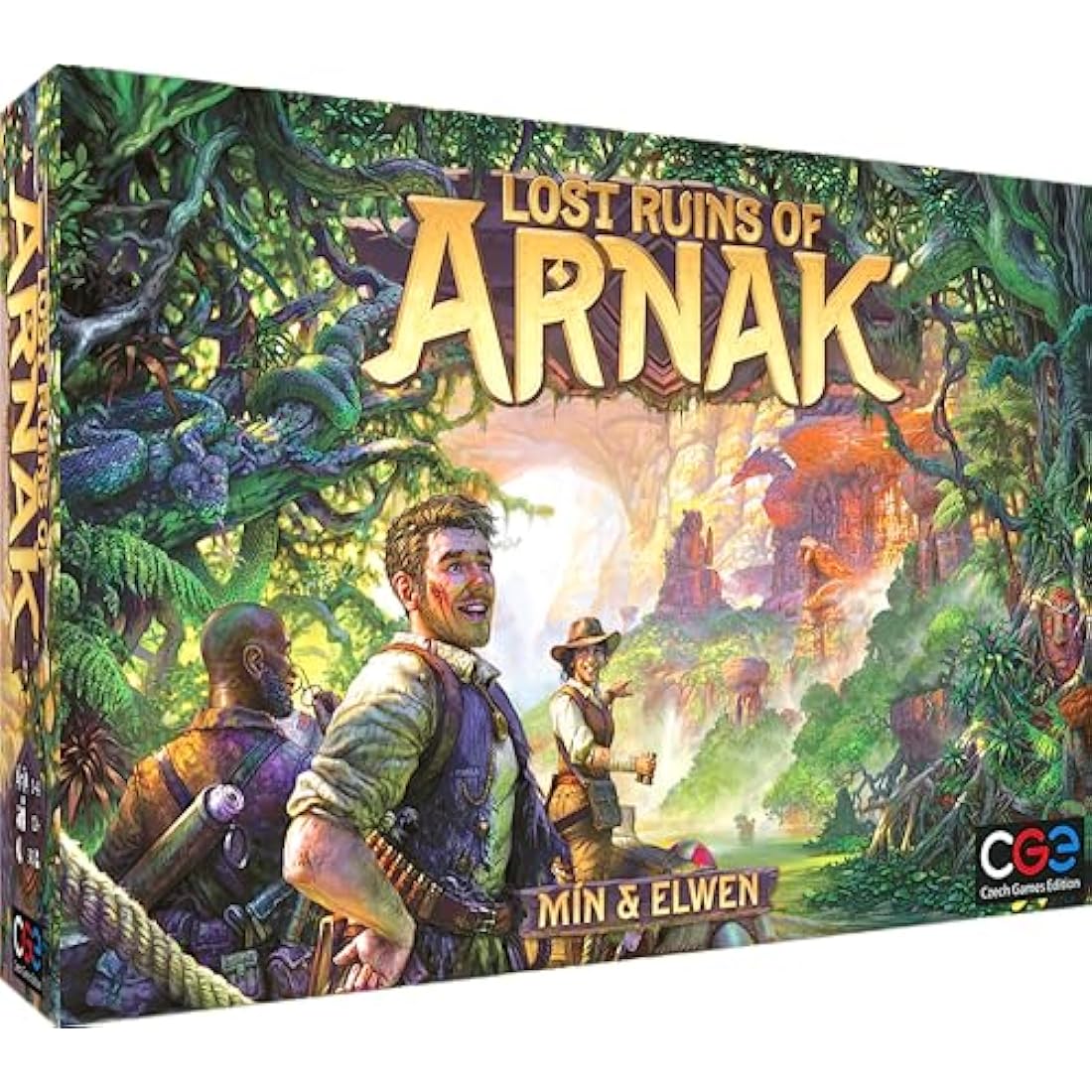 Lost Ruins of Arnak Board Game – Strategy Deckbuilder by CGE