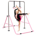 FBSPORT Kids Gymnastics Bar – Folding Adjustable Home Training Kip Bar