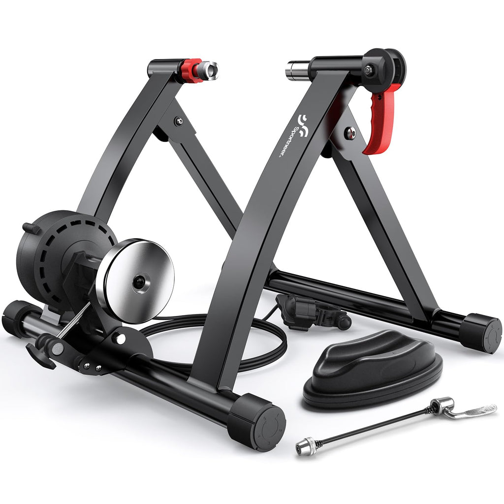 Sportneer Magnetic Bike Trainer Stand | Indoor Steel Bicycle Exercise Stand