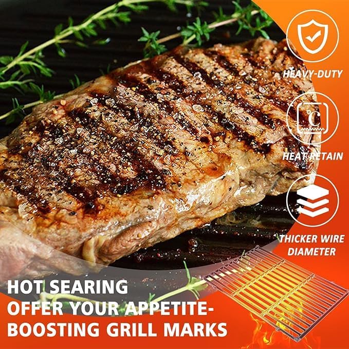 Denmay Cast Iron Grill Grates for Weber Spirit 200 Series E-210 S-210