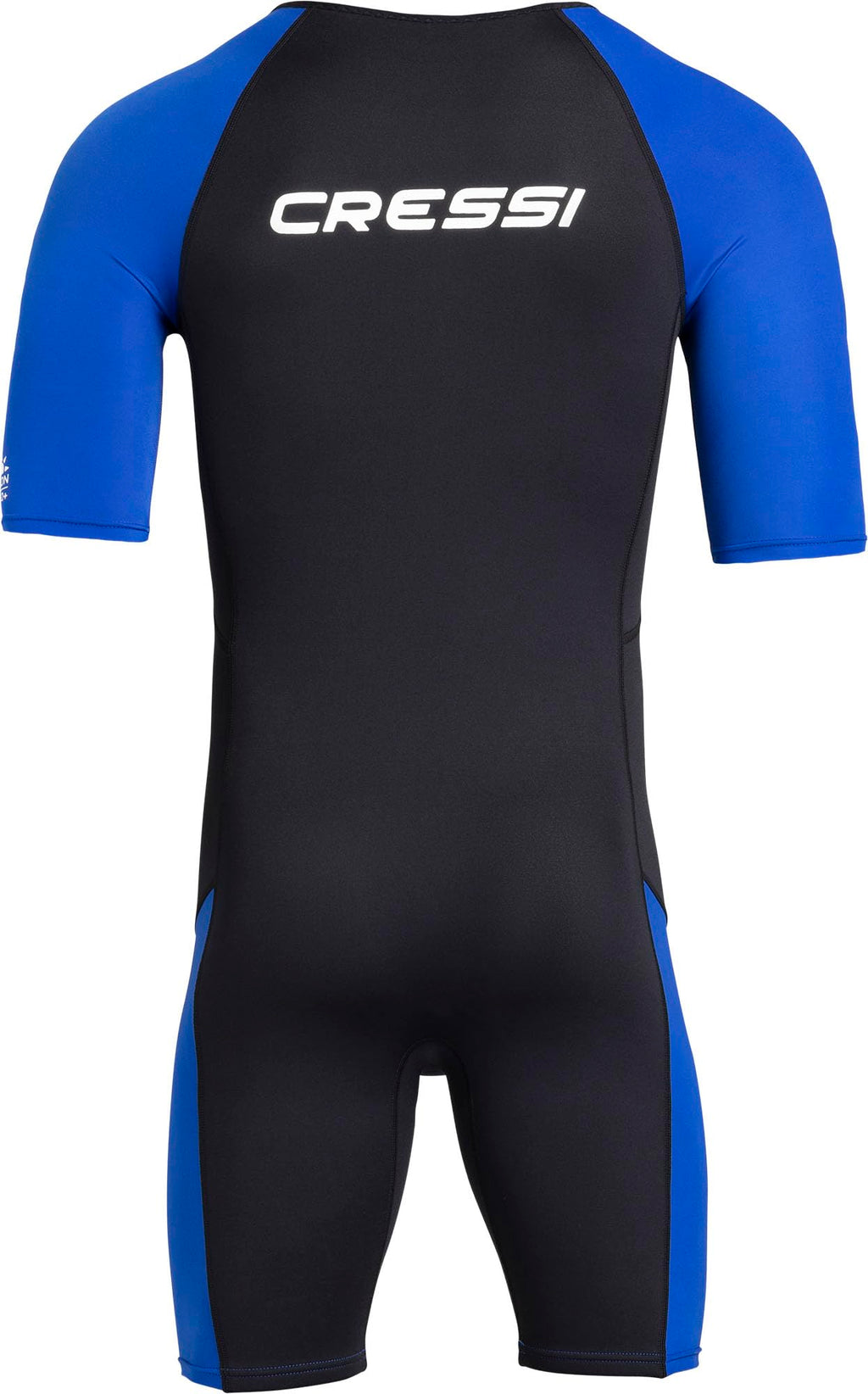 Cressi Tiburon Men's 2mm Neoprene Shorty Wetsuit - Black/Blue