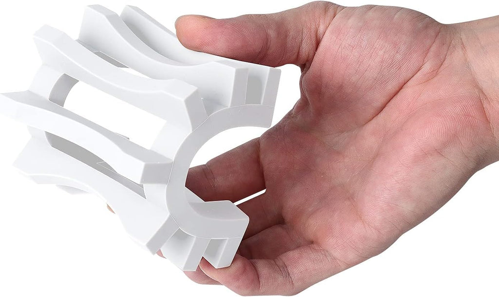 Topsky 2 Pack Silicone Soap Dish with Self-emptying Drainage White - image 3