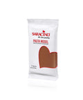 Saracino Brown Modelling Sugar Paste – 1kg Gluten Free Cake Decor