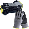 Nitrex 270E Safety Work Gloves – Enhanced Grip Protective Gear – 10 Pack