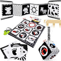 Jolof Store High Contrast Sensory Toys | Black and White Montessori Baby Set