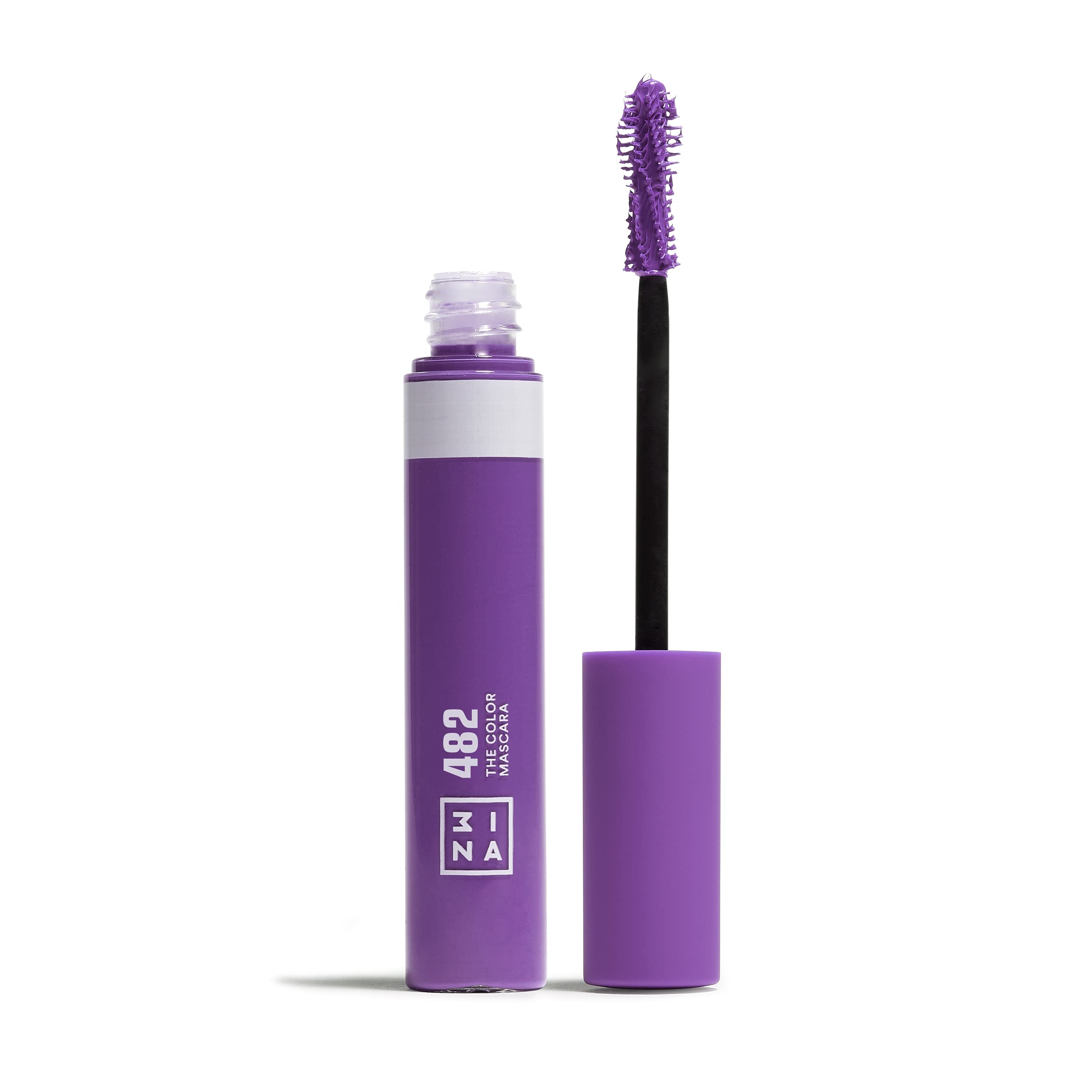 3INA MAKEUP The Color Mascara 482 – Purple Volumizing & Lengthening Vegan