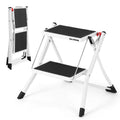 Galvaran 2 Step Ladder – Foldable Heavy Duty Steel Stool with Anti-Slip