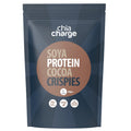 Chia Charge Cocoa Soya Crispies – 75% Vegan Protein Snack (500g)
