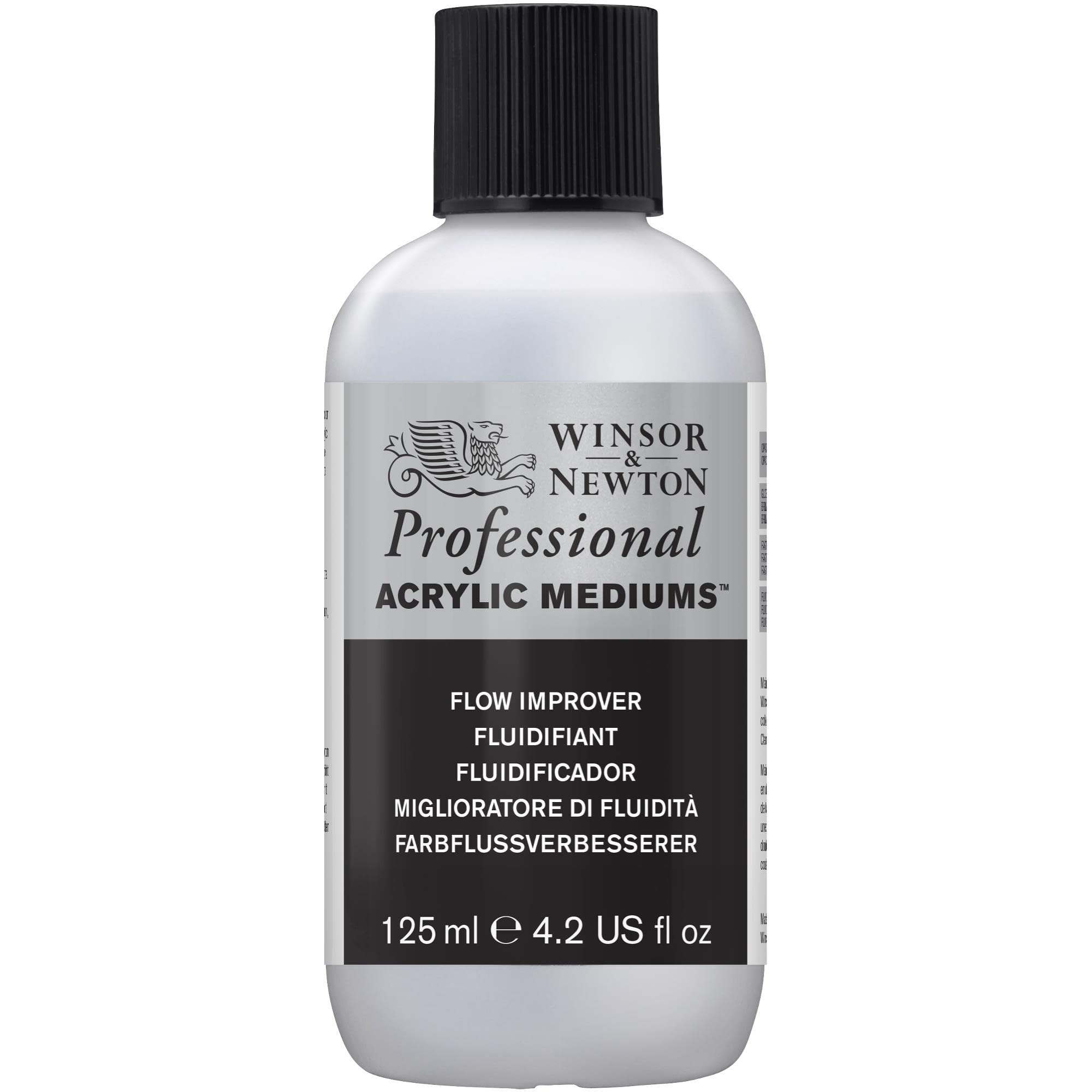 Winsor & Newton Acrylic Flow Improver – Professional Medium, 125ml