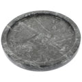 Alipis 5.5" Round Marble Vanity Tray | Black Jewelry & Trinket Dish