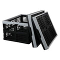 Gitany 3-Pack Collapsible Crates For Storage, Foldable Plastic Crate Basket