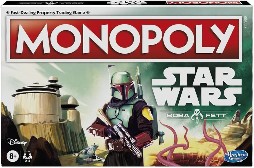 Hasbro Monopoly: Star Wars Boba Fett Edition Board Game - English