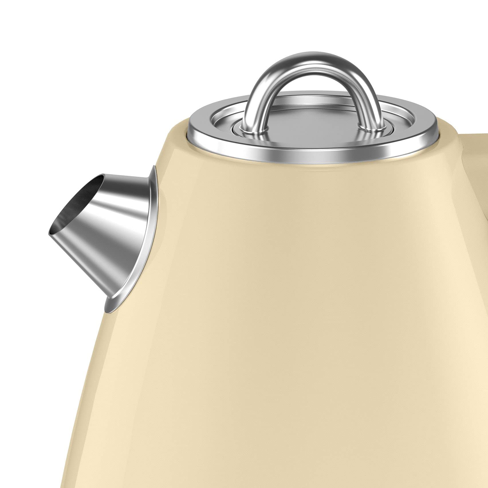 Swan Retro Jug Kettle – 1.5L Fast Boil Electric Kettle, 3KW, Cream