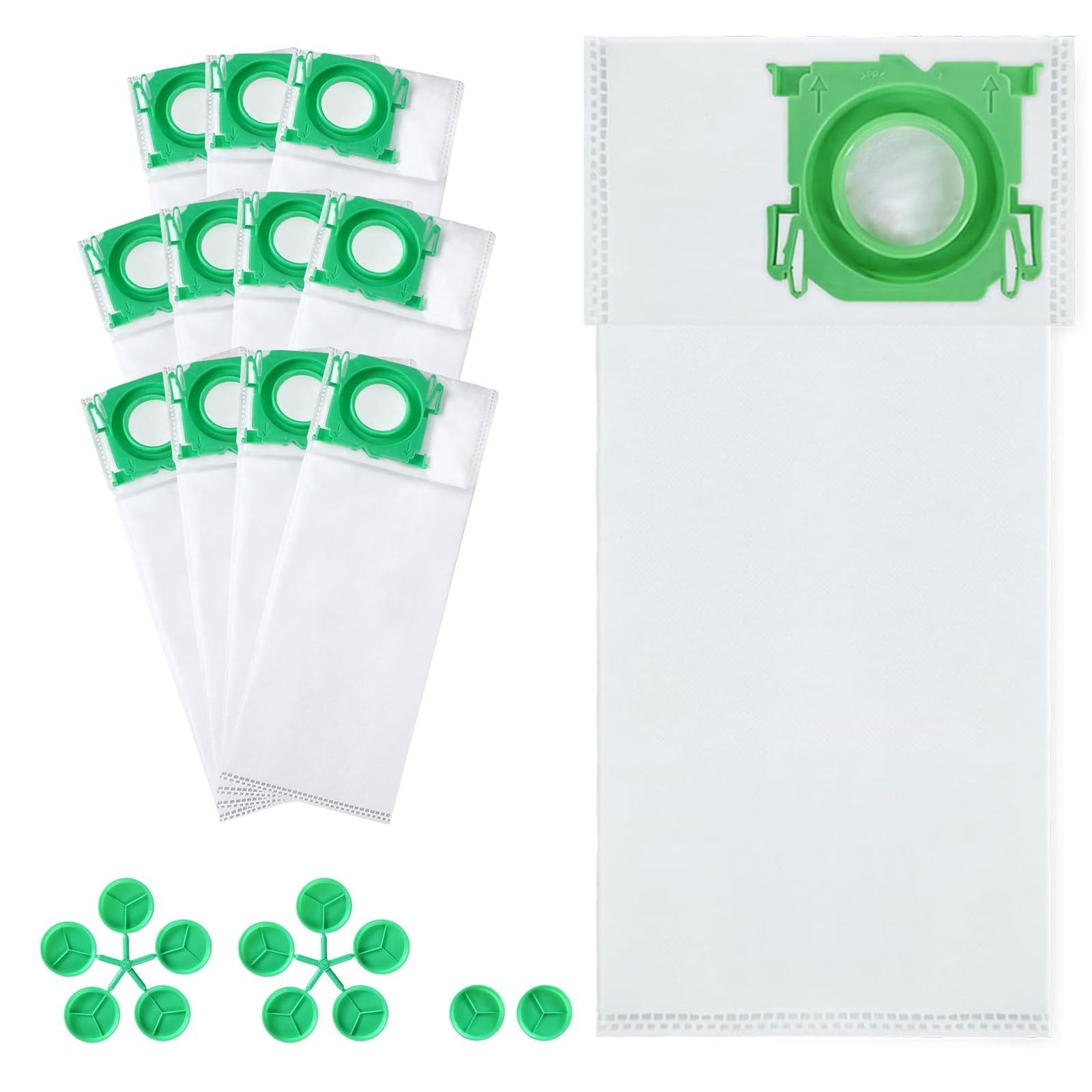 12 Pack Vacuum Bags for Sebo K1 & K3 Series Cylinders
