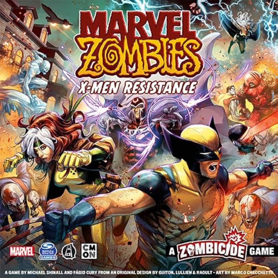 CMON Marvel Zombies: X-Men Resistance Core Box Strategy Board Game