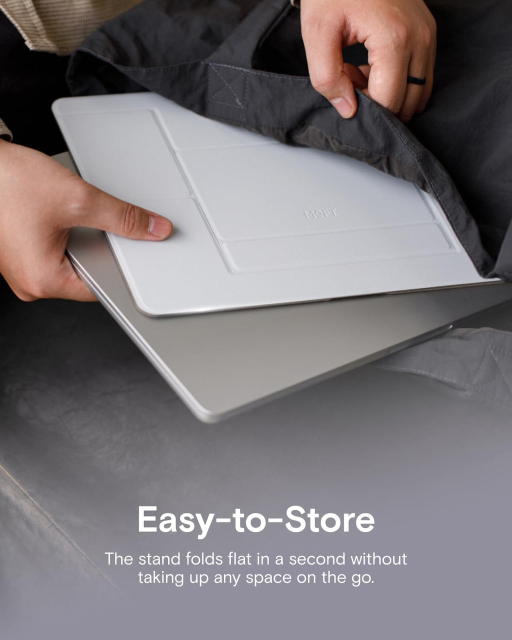 MOFT Laptop Stand for Desk, Non-Adhesive Laptop Stand with 2 Adjustable Viewing Angles - image 4
