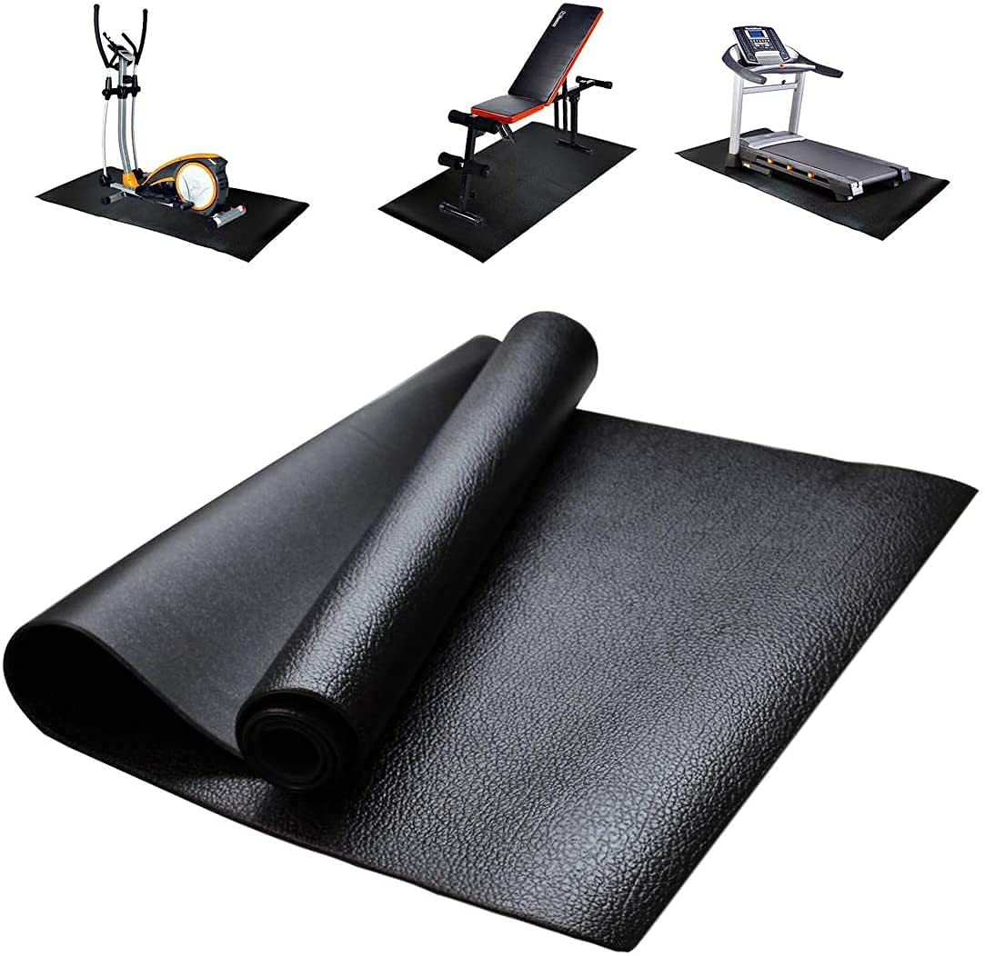 Jolof Store Treadmill Mat – 6mm Heavy Duty Shock Resistant Floor Protector