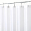 Biscaynebay Fabric Shower Curtain | White Hotel Quality 72x72 Liner