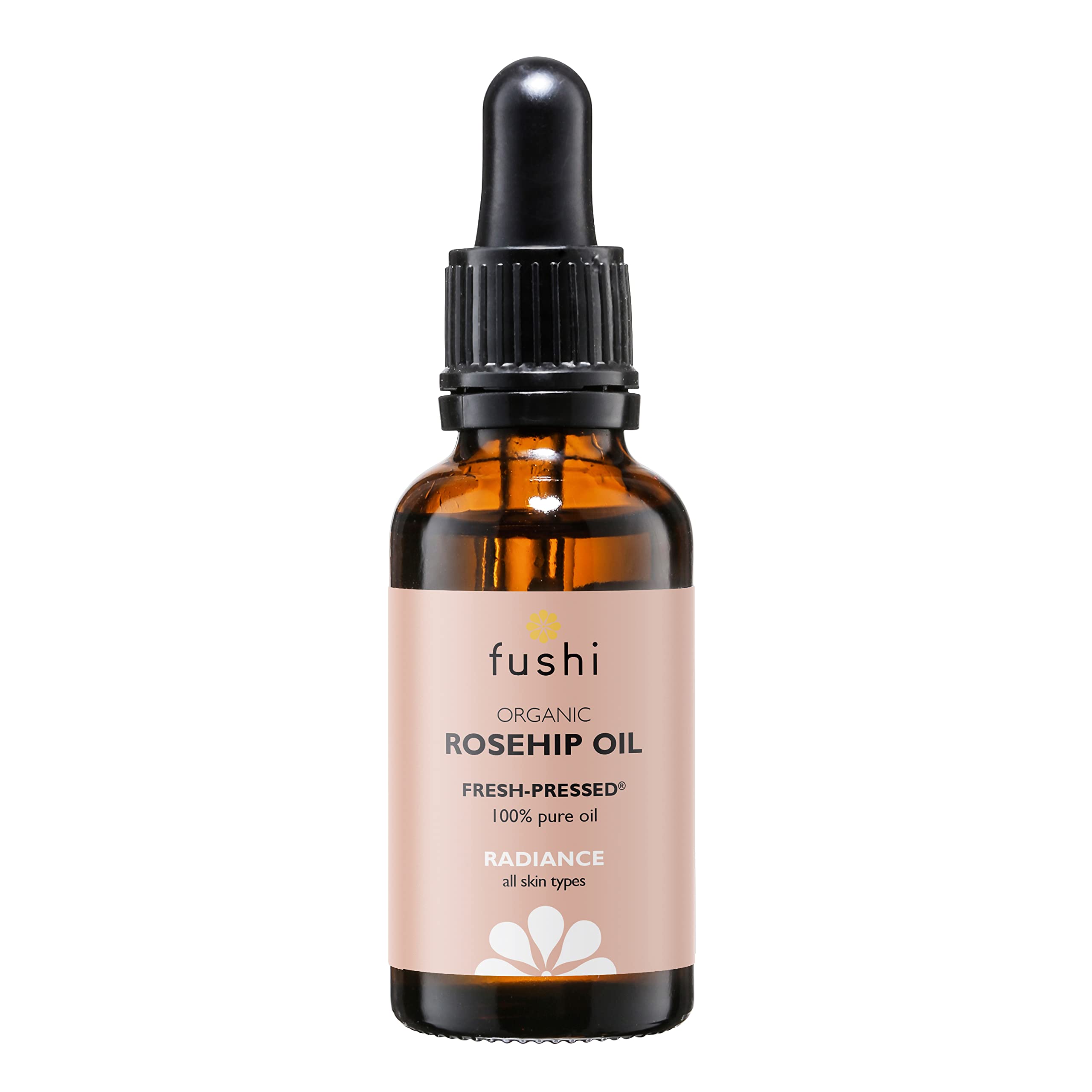 Fushi Organic Rosehip Seed Oil – Cold-Pressed Face Oil for Scars, 30ml