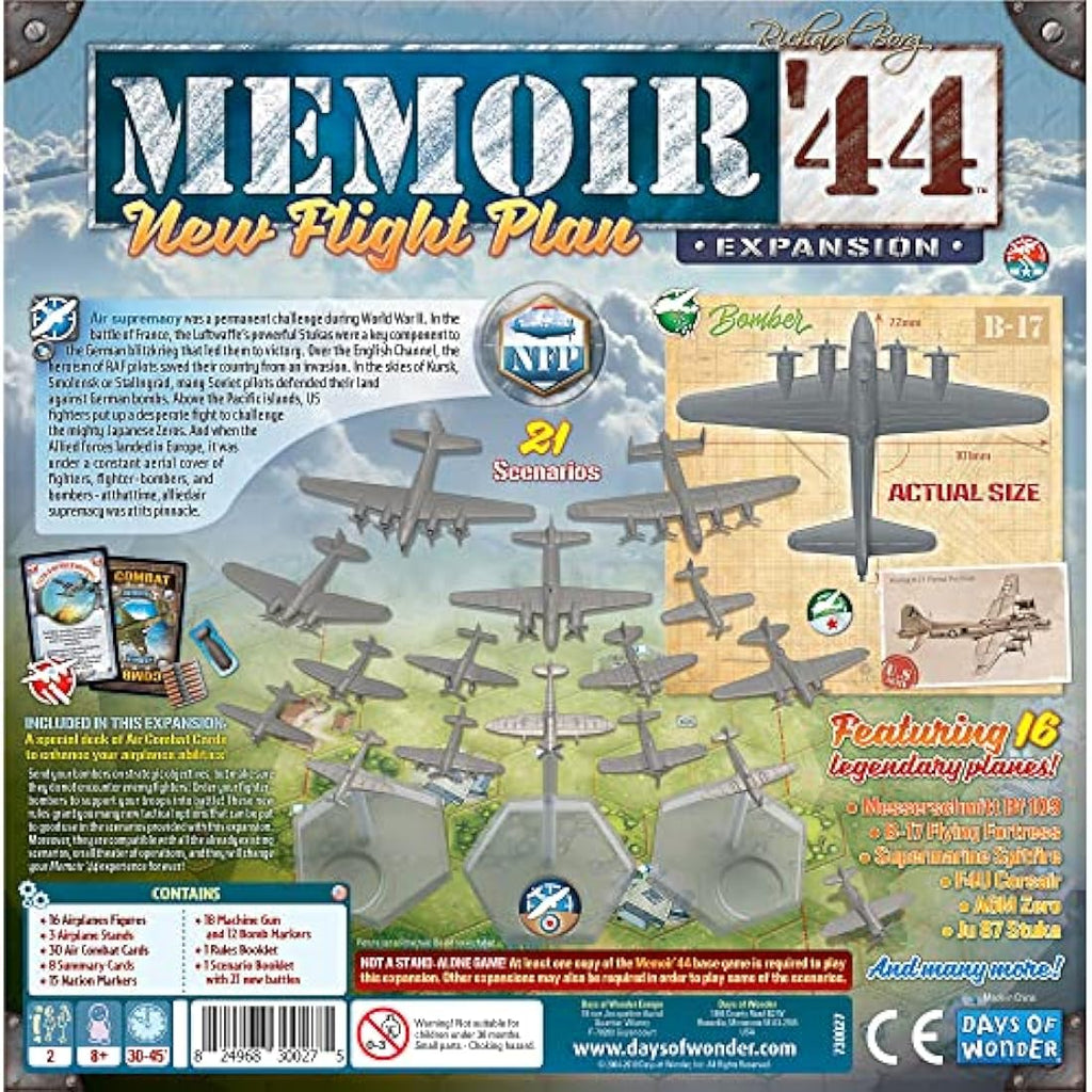Memoir '44: New Flight Plan Board Game Expansion | Military Strategy