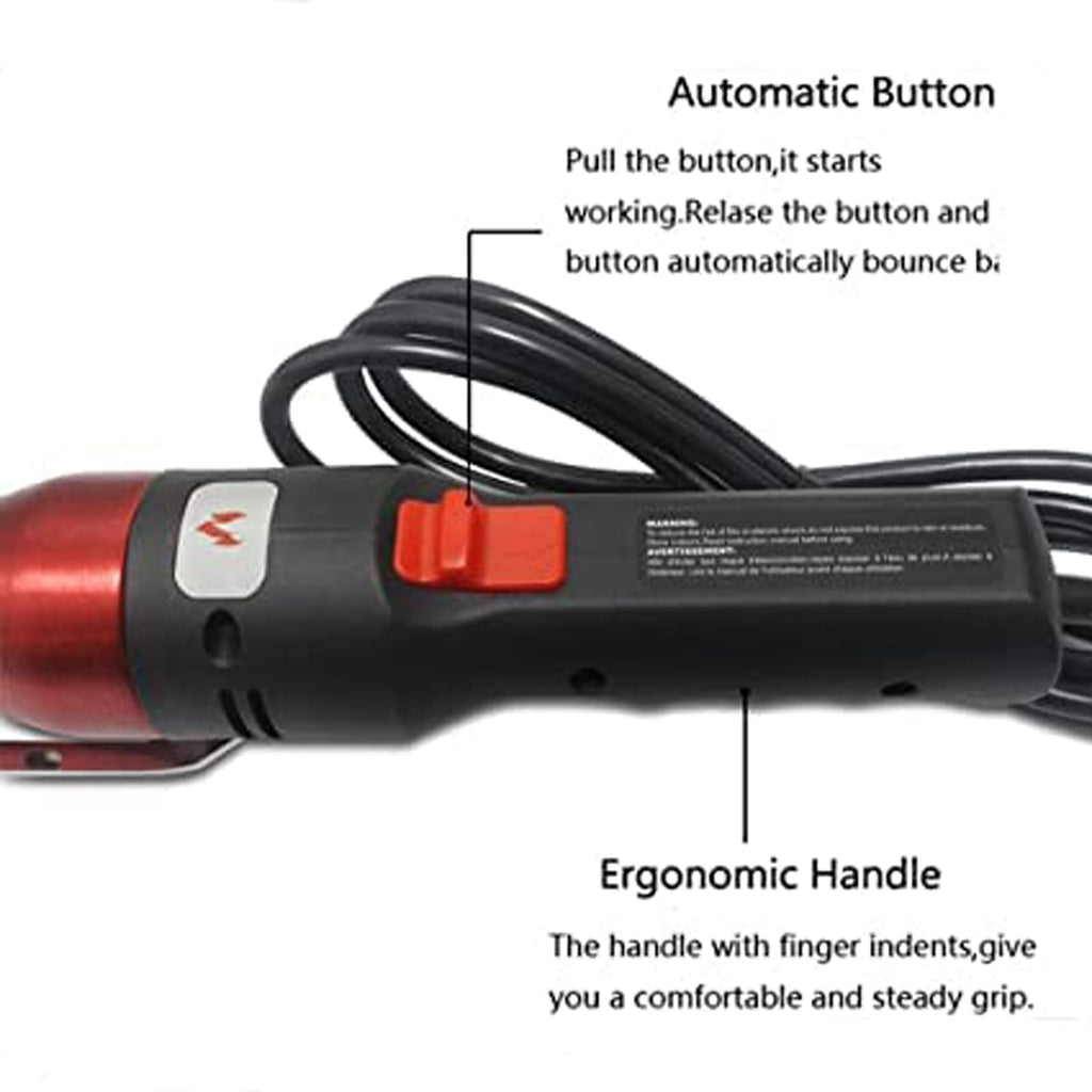 ipalmay Electric Charcoal Fire Starter – 2000W Fast BBQ Grill Lighter, Red