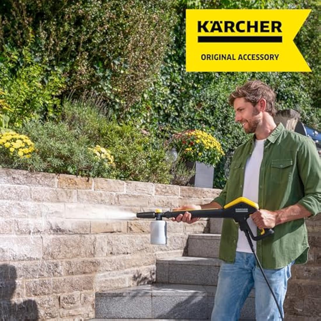 Kärcher FJ6 Foam Jet Nozzle | 0.6L Pressure Washer Foamer Accessory