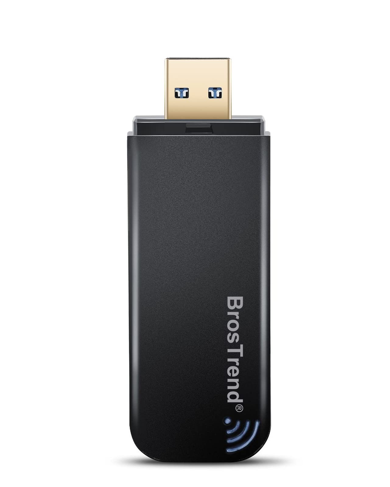 BrosTrend AC1200 USB WiFi Adapter | Dual Band Wireless Dongle for PC