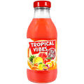 Tropical Vibes Fruit Punch Exotic Caribbean Juice Drink - 15 Pack