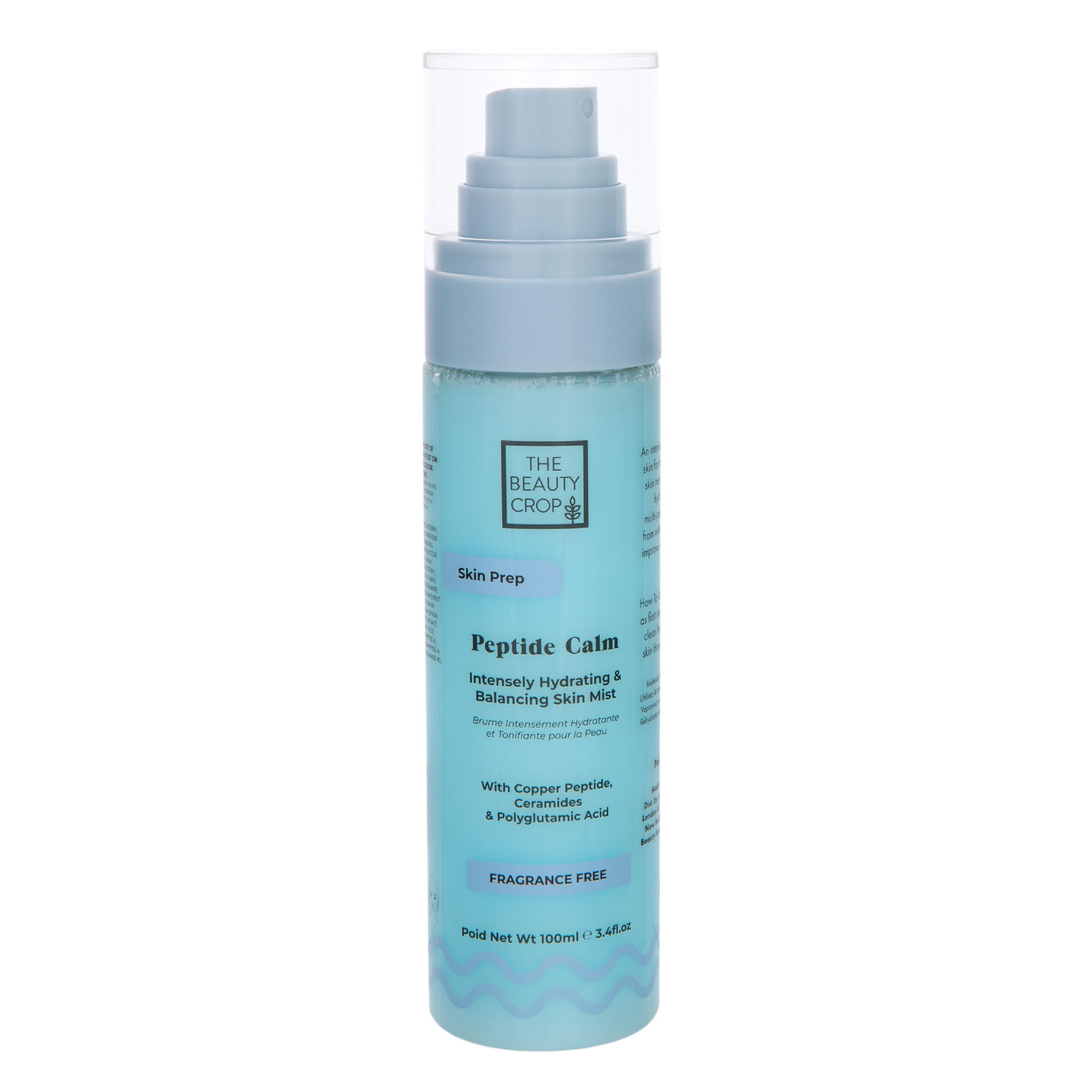The Beauty Crop Peptide Calm Face Mist – Hydrating & pH Balancing – 100ml