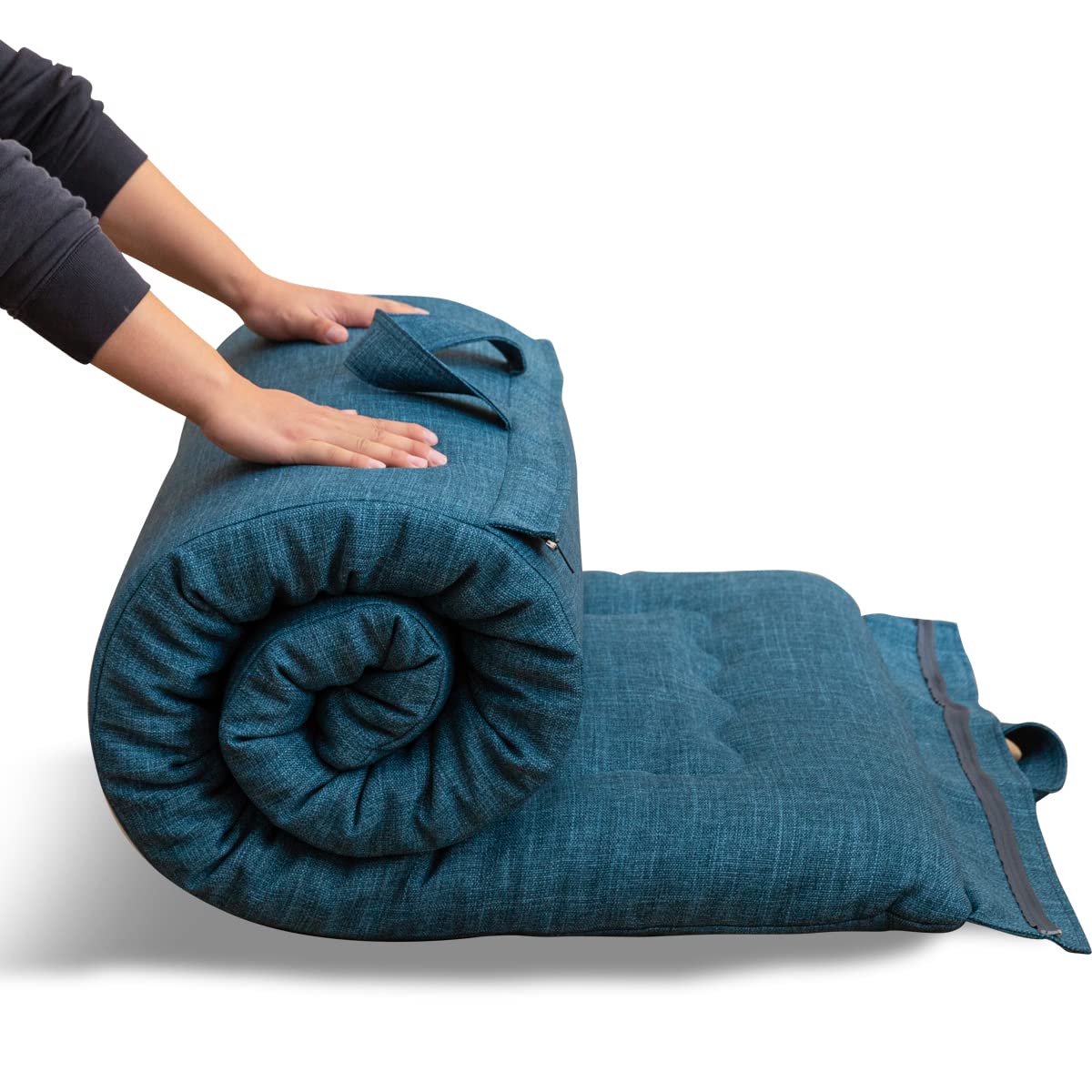 MAXYOYO Portable Foldable Futon Mattress | High-Density Foam Floor Pad