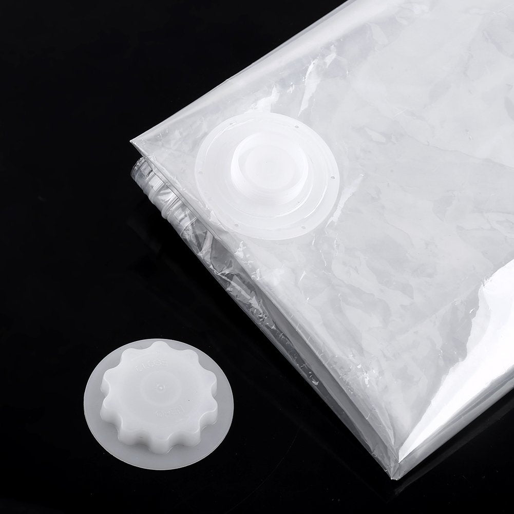BORDSTRACT Vacuum Storage Bags Small | 50x60cm 5Pk w/Zippers | Clear PVC - image 5