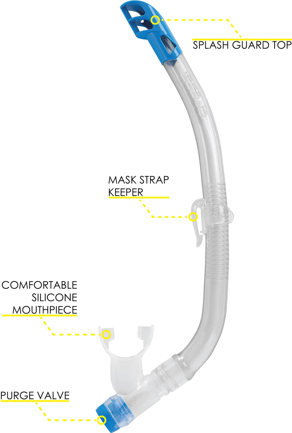 Cressi Estrella Jr Snorkeling Set – Kids Silicone Mask & Snorkel Combo