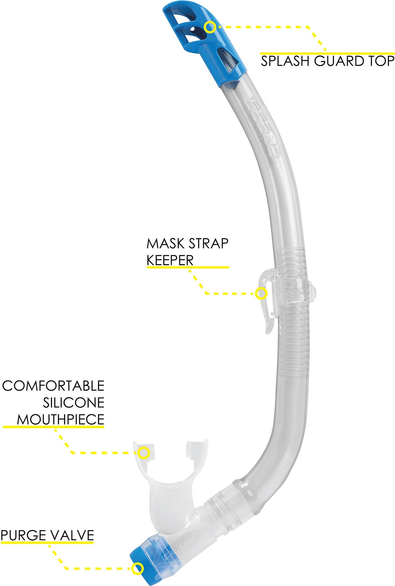 Cressi Estrella Jr Snorkeling Set – Kids Silicone Mask & Snorkel Combo