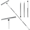 E1mity Telescopic Floor Squeegee – 3-in-1 Silicone Broom & Mop