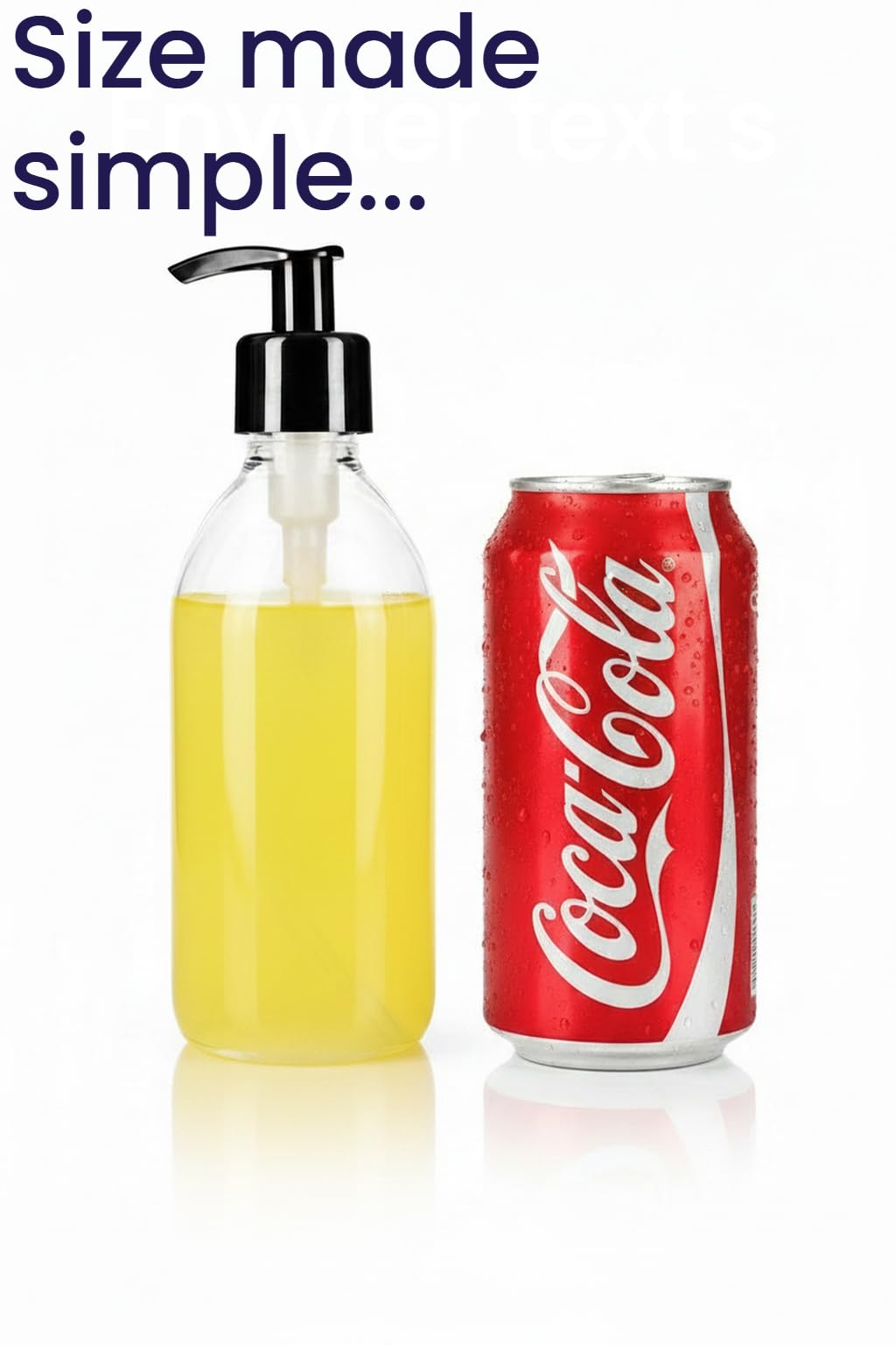 TEC Bottles 250ml Pump Dispenser Bottle 30% Recycled 2