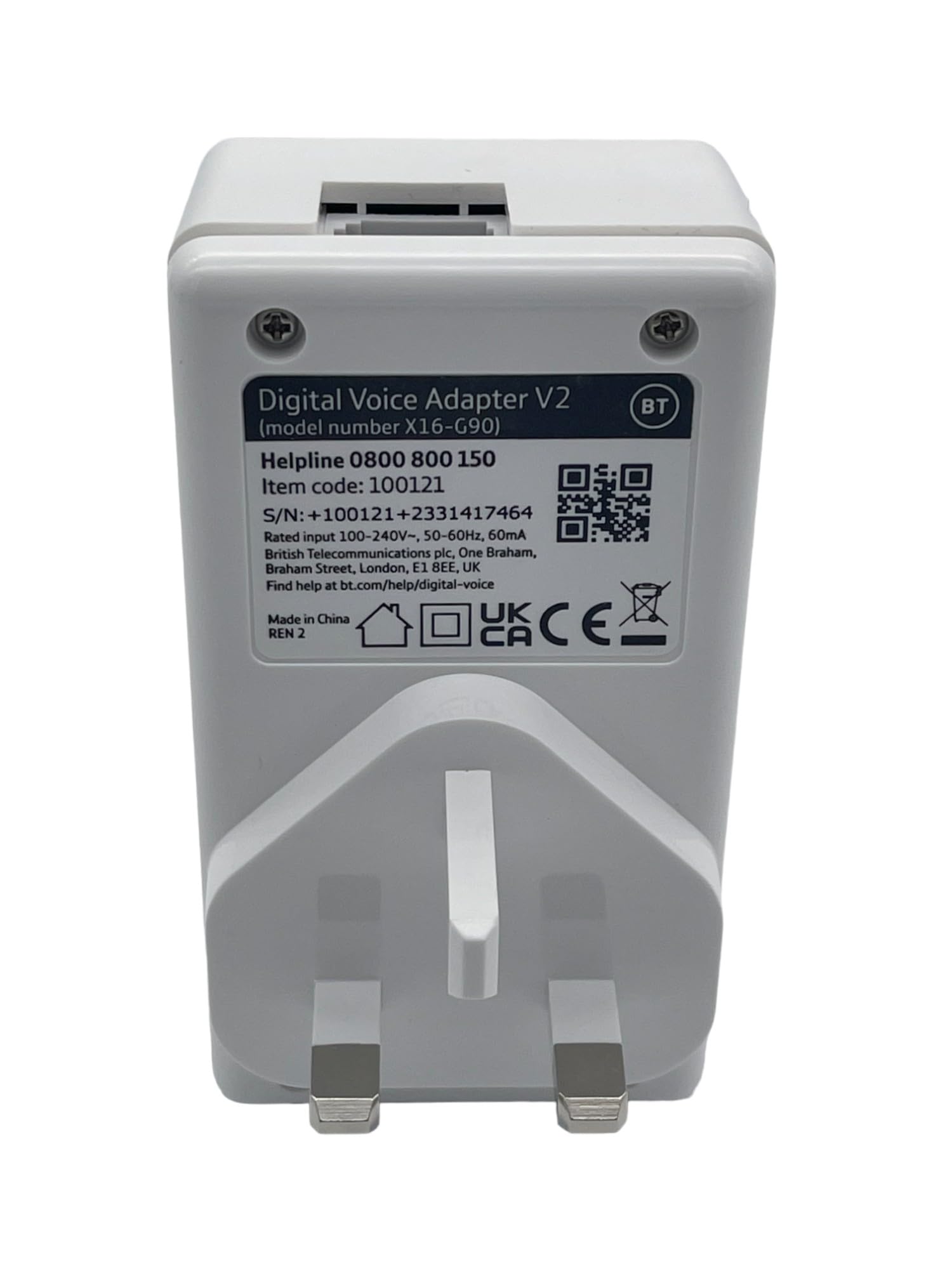 BT Digital Voice Adapter – Phone Range Extender for Smart Hub 2