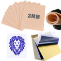 LEAYOKA Tattoo Practice Kit | 8Pcs 3mm Silicone Skins & 20 Transfer Papers