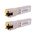Toolco 2-Pack 1000BASE-T Gigabit SFP to RJ45 Copper Ethernet Transceiver