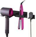 BAQRAXIA Hair Dryer Holder – Wall Mounted Metal Styling Tool Organizer