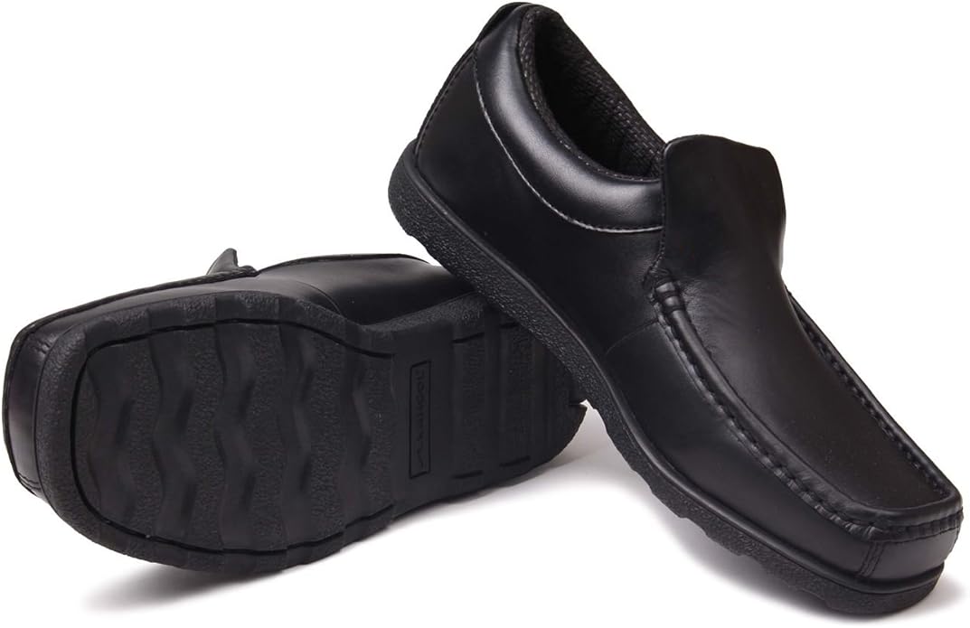 Kangol Waltham Men's Leather Slip-On Formal School Shoes – UK 5