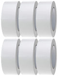Crimson Starfish White Duct Tape – 6 Rolls of 48mm x 45m Gaffer Tape