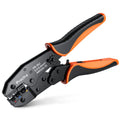 Preciva Ratcheting Wire Terminal Crimp Tool, AWG 20-10 Insulated Pliers