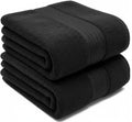 UK furniture Premium Jumbo Bath Sheets 90 x 150 cm-2 Pack 100% Egyptian Cotton Super Absorbent Extra Large Bath Sheet Quick Dry Hotel Quality - image 1