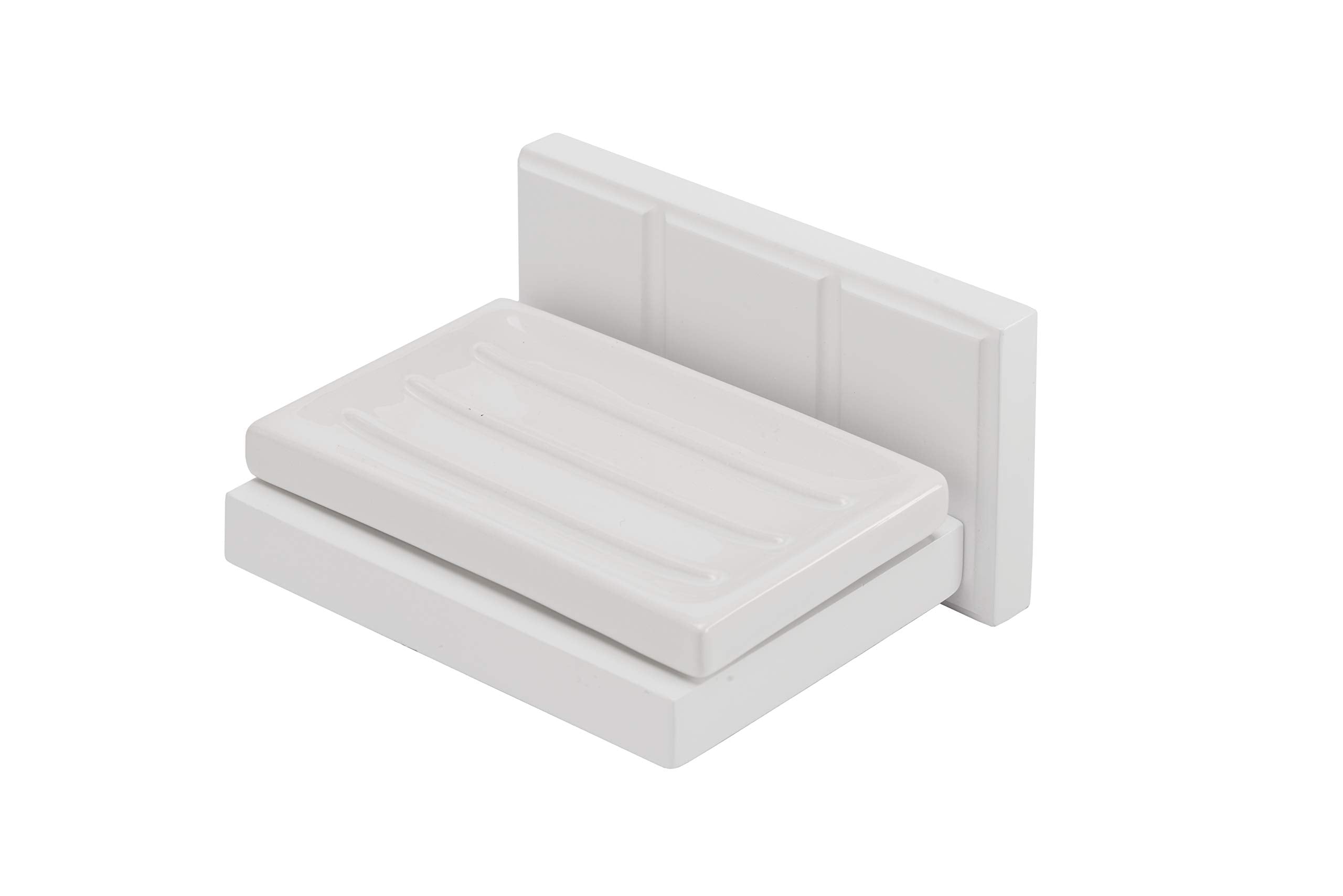Croydex White Pine Soap Dish – Moisture Resistant Wooden Holder