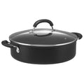 Circulon Total Non-Stick Saute Pan with Lid | 28cm Hard Anodized Induction