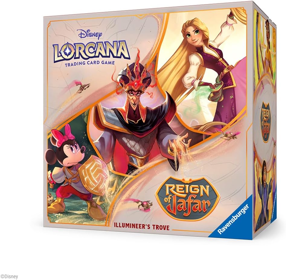 Disney Lorcana: Reign of Jafar Illumineer's Trove Set - 8 Booster Packs
